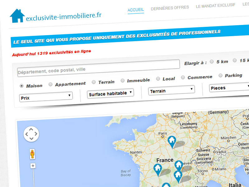exclusivite-immobiliere.fr – le 1er portail dédié aux mandats exclusifs