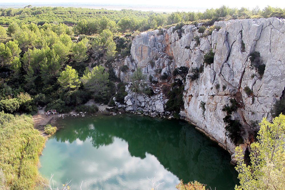 Le Gouffre de l'Œil Doux à Fleury d'Aude
