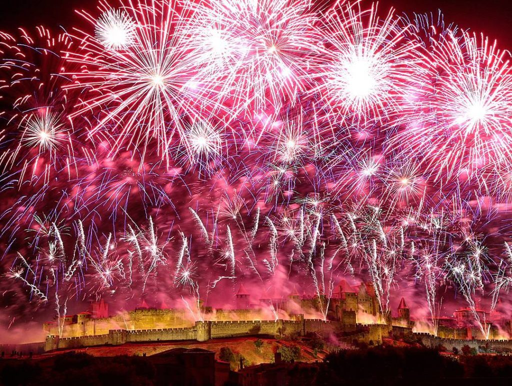 Embrasement Cité Carcassonne